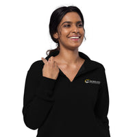 Unisex fleece pullover with Shoreland Logo