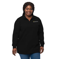 Unisex fleece pullover with Shoreland Logo