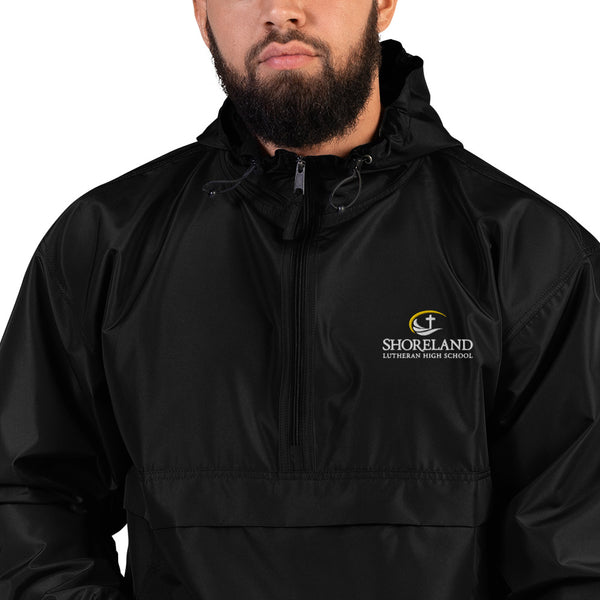Shoreland Embroidered Champion Packable Jacket